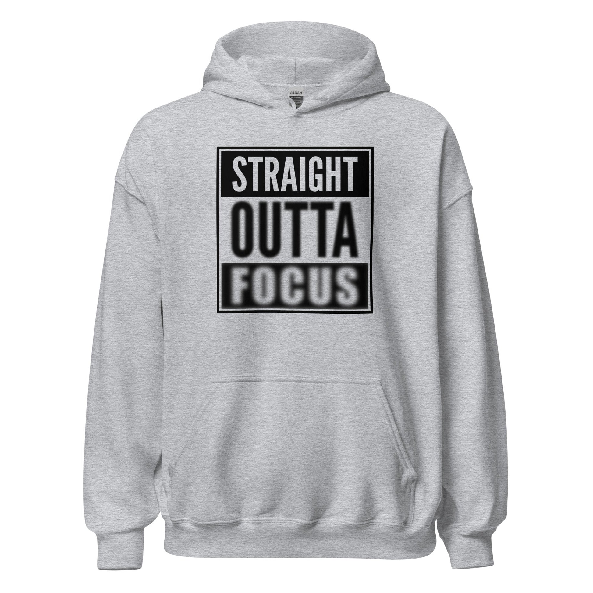 Straight Outta Focus Parody Rap Hoodie - Inken Image