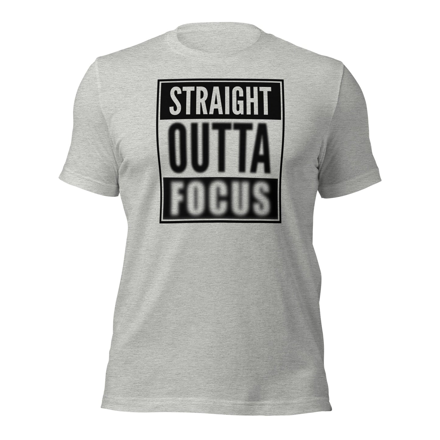 Straight Outta Focus Parody Rap T-Shirt - Inken Image
