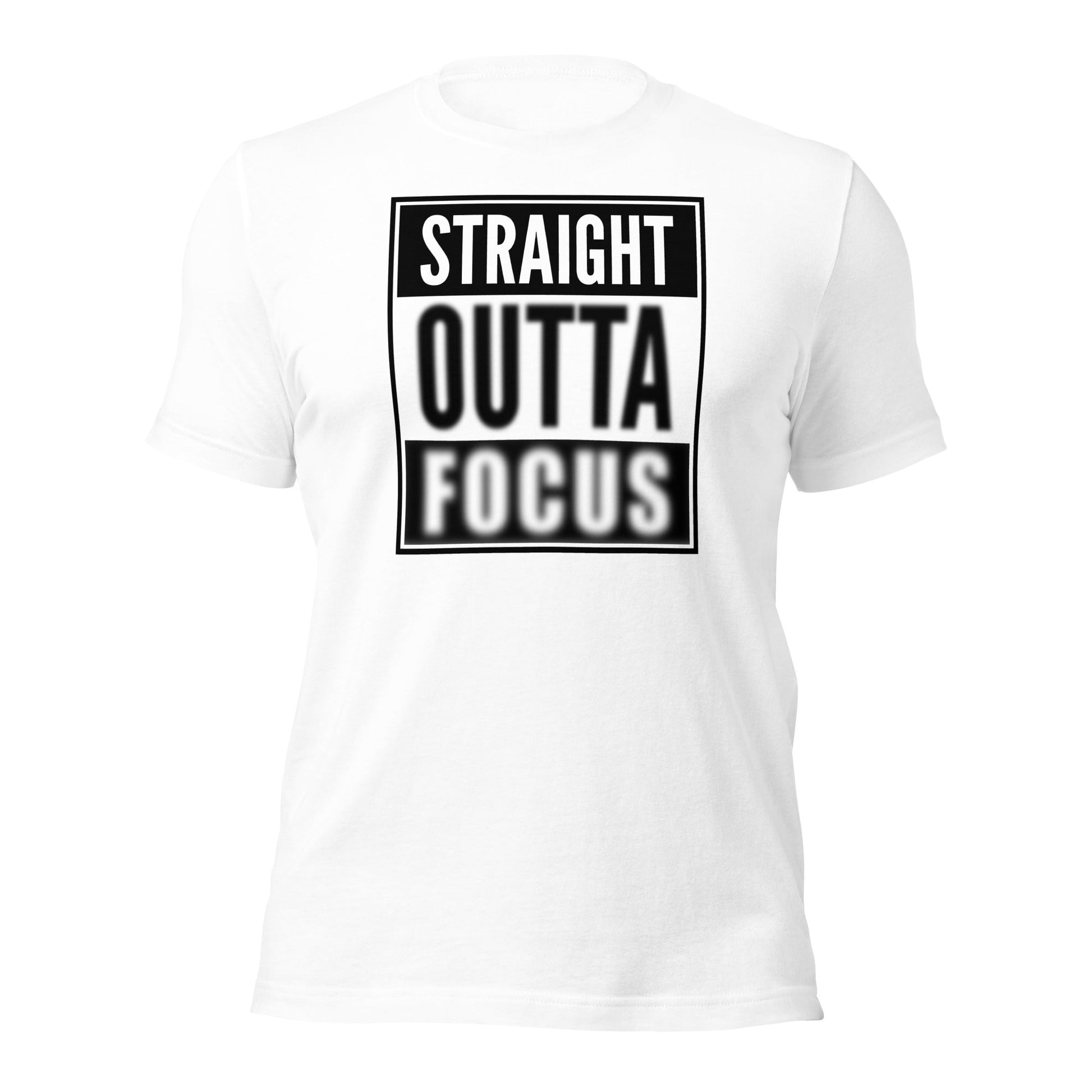 Straight Outta Focus Parody Rap T-Shirt - Inken Image