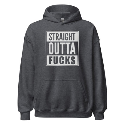 Straight Outta Fucks Parody Rap Hoodie - Inken Image