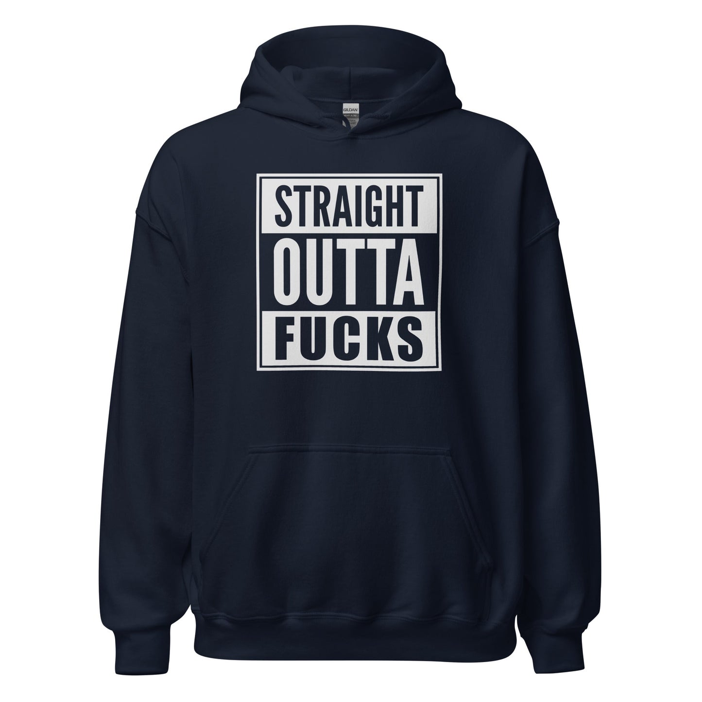 Straight Outta Fucks Parody Rap Hoodie - Inken Image