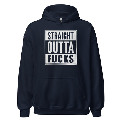 Straight Outta Fucks Parody Rap Hoodie - Inken Image