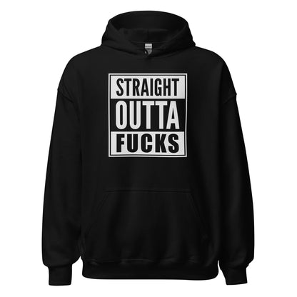 Straight Outta Fucks Parody Rap Hoodie - Inken Image