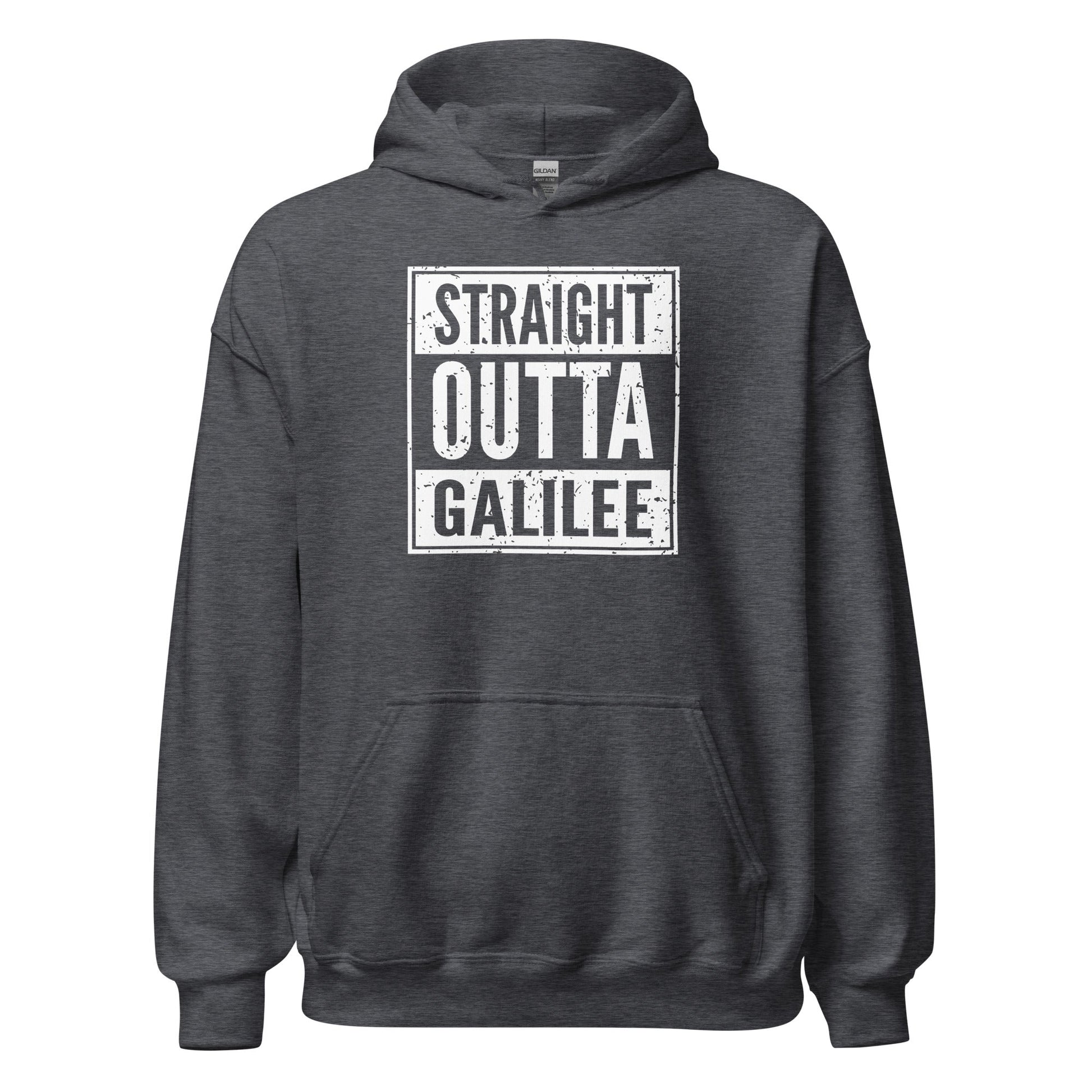 Straight Outta Galilee Christian Rap Parody Hoodie - Inken Image
