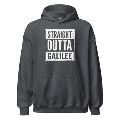 Straight Outta Galilee Christian Rap Parody Hoodie - Inken Image