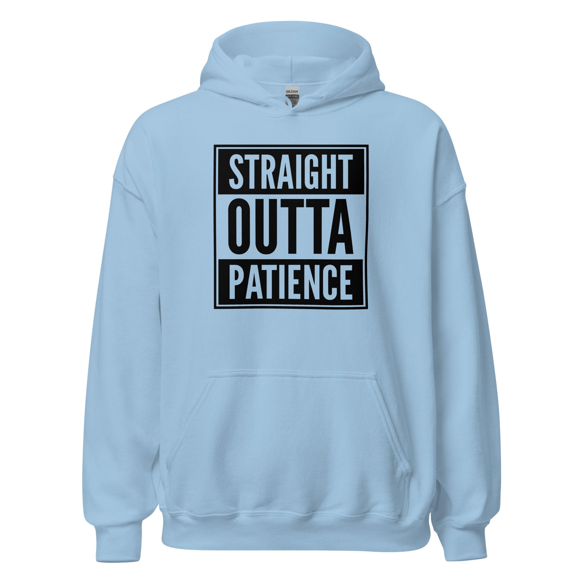 Straight Outta Patience Parody Rap Hoodie - Inken Image
