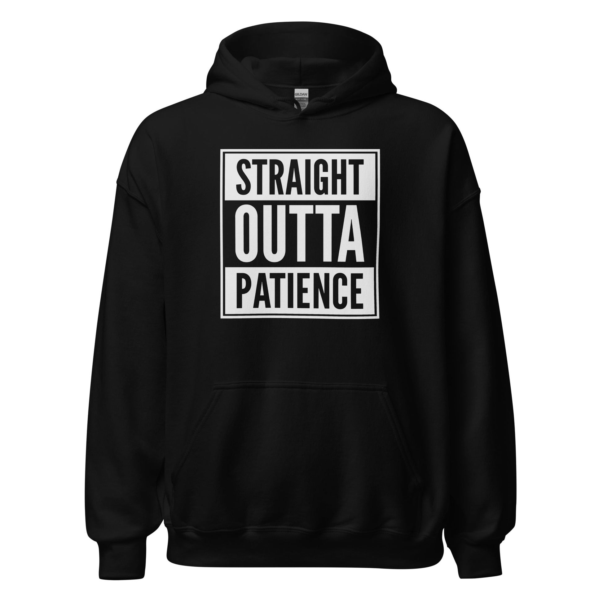 Straight Outta Patience Parody Rap Hoodie - Inken Image