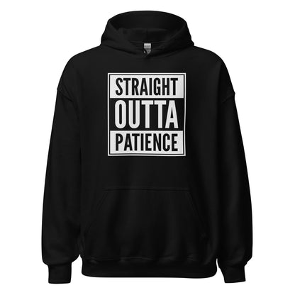 Straight Outta Patience Parody Rap Hoodie - Inken Image