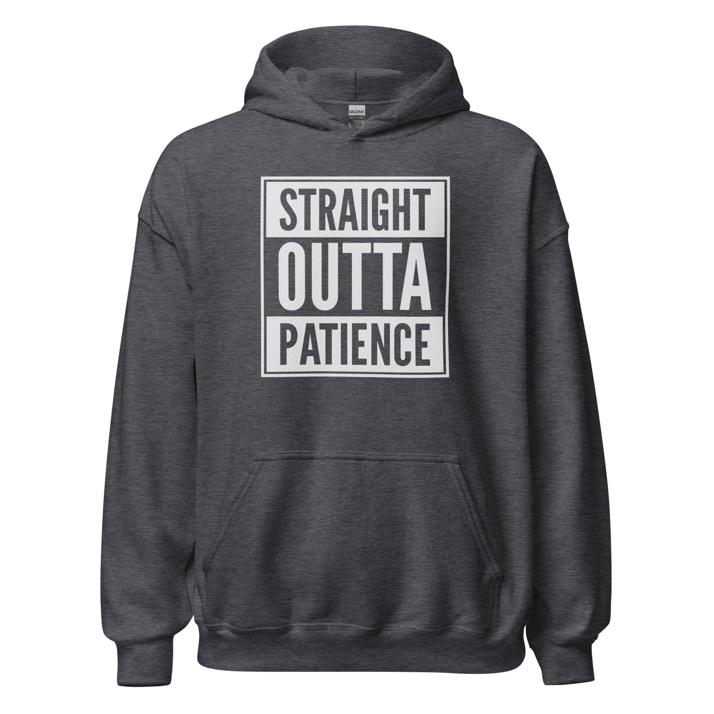 Straight Outta Patience Parody Rap Hoodie - Inken Image