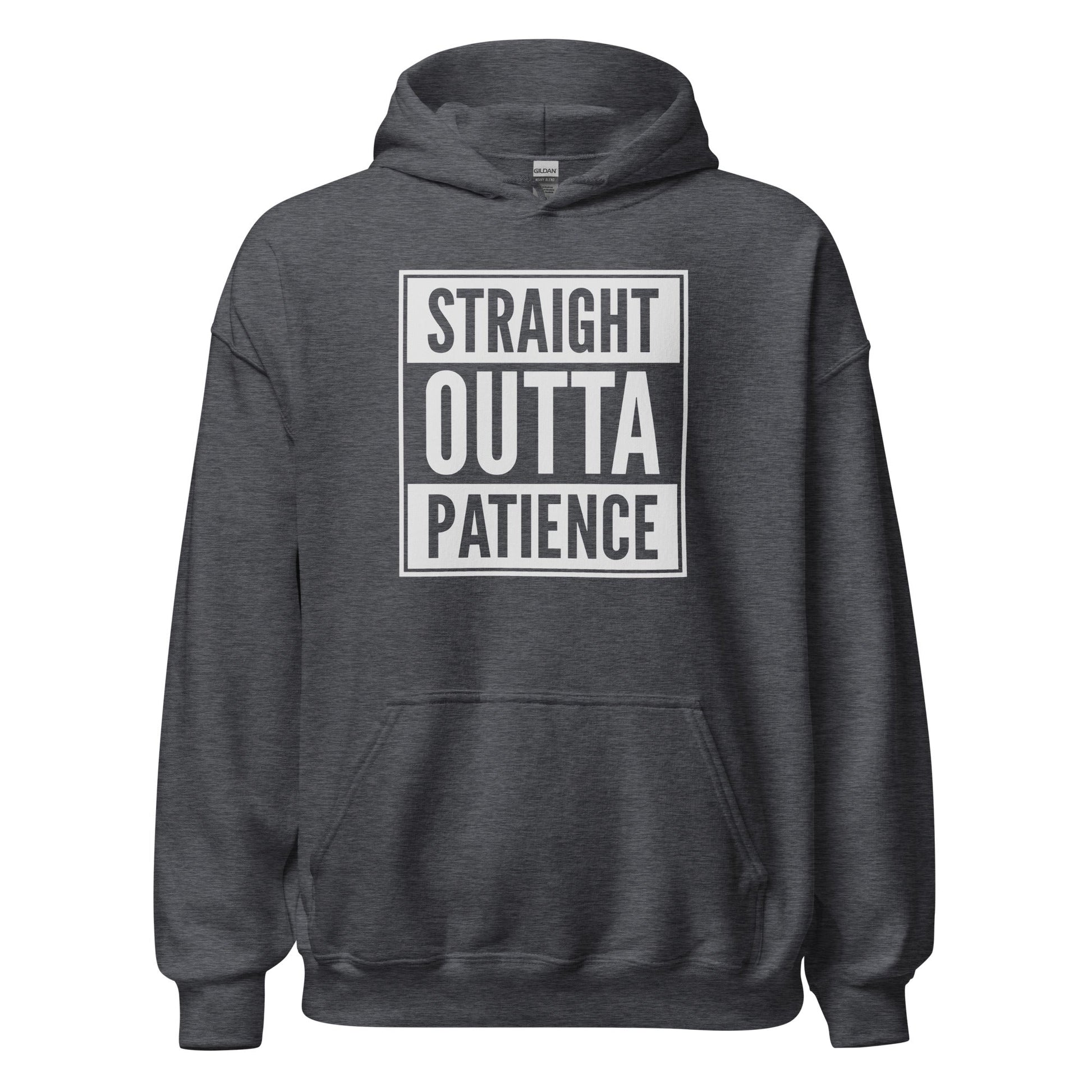 Straight Outta Patience Parody Rap Hoodie - Inken Image