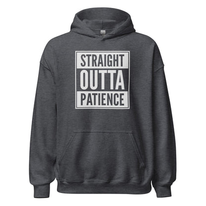 Straight Outta Patience Parody Rap Hoodie - Inken Image