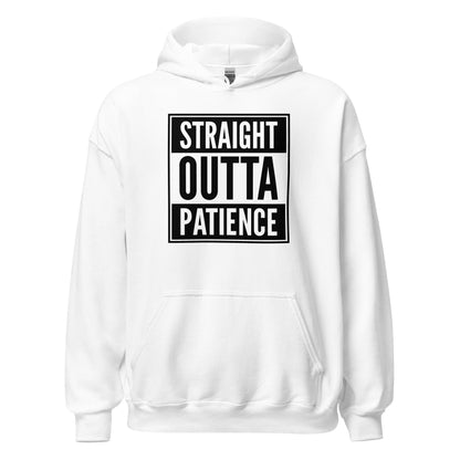 Straight Outta Patience Parody Rap Hoodie - Inken Image