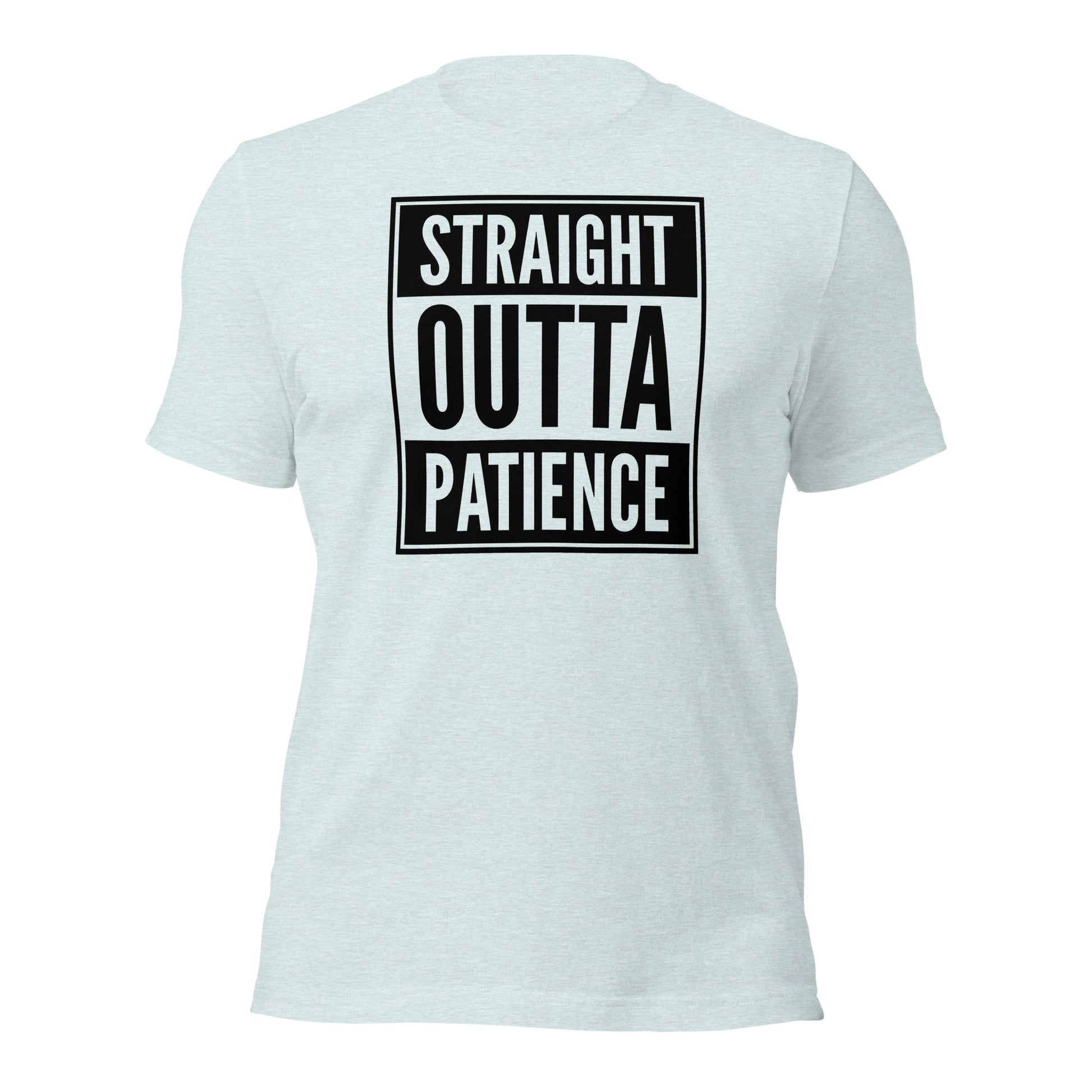 Straight Outta Patience Parody Rap T-Shirt - Inken Image