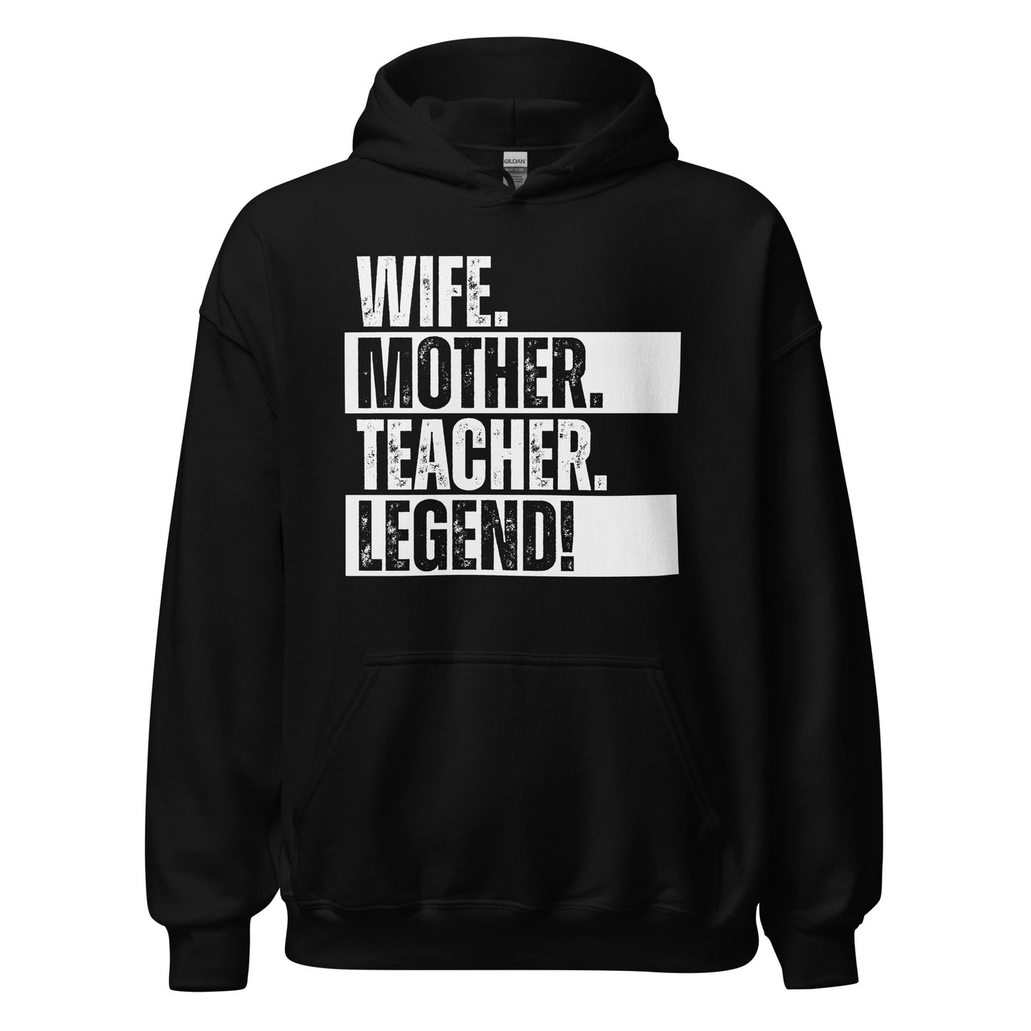 Teacher Mom Sweatshirt Funny Educator Wife Hoodie - Inken Image
