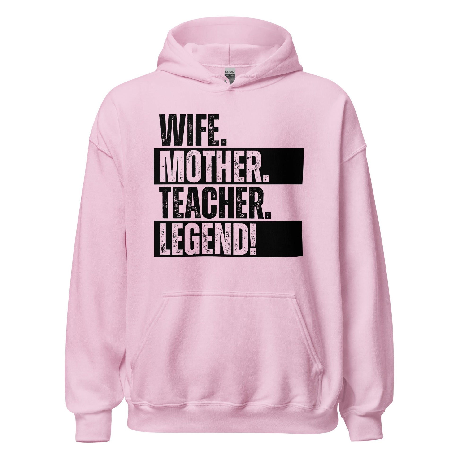 Teacher Mom Sweatshirt Funny Educator Wife Hoodie - Inken Image