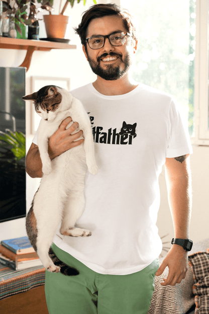 The Catfather Parody Cat Dad T-Shirt - Inken Image