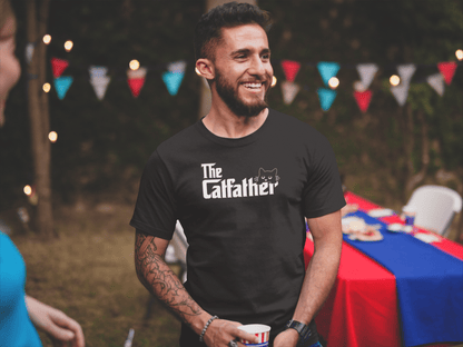 The Catfather Parody Cat Dad T-Shirt - Inken Image