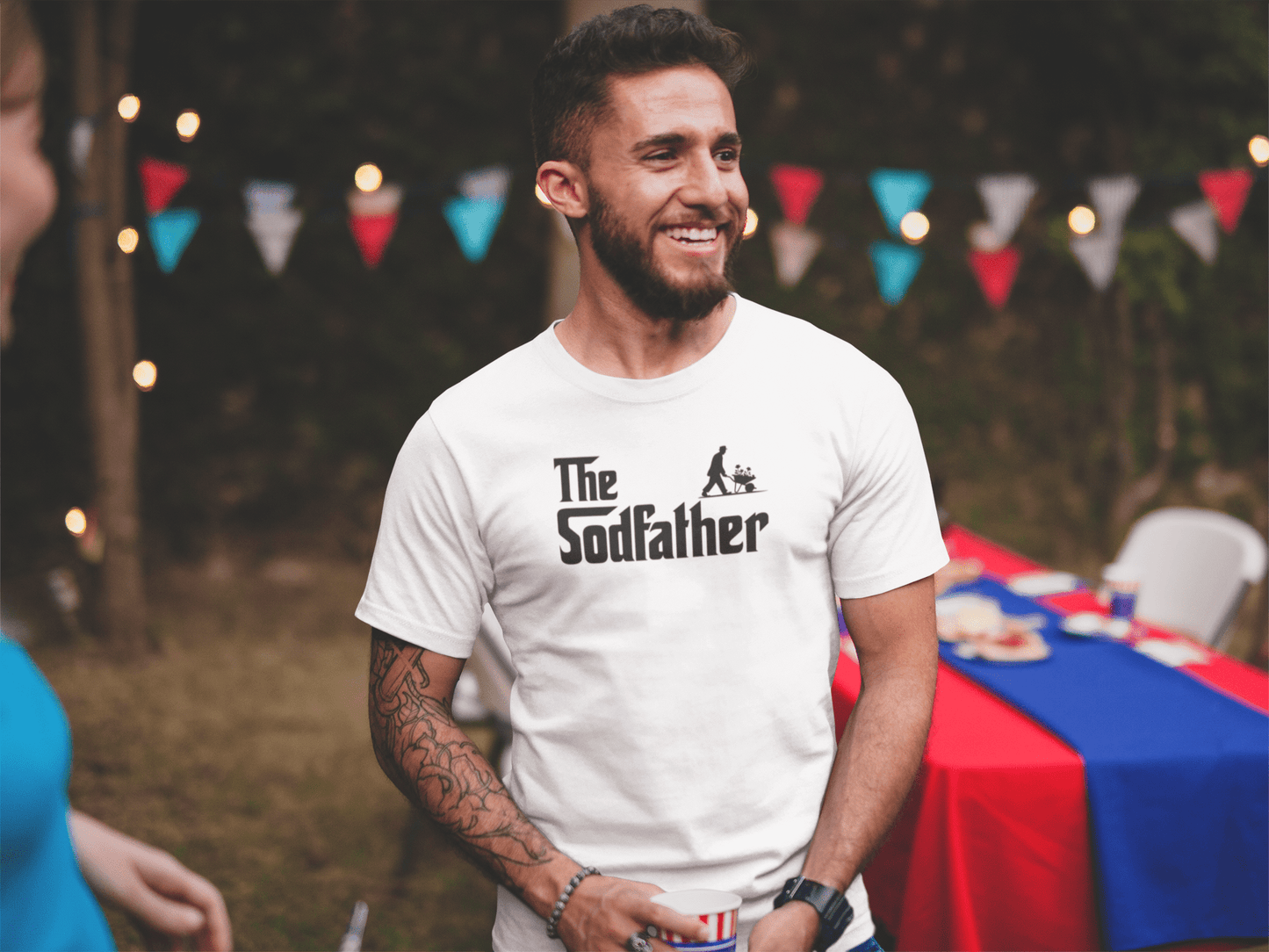 The Sodfather Parody Gardening T-Shirt - Inken Image