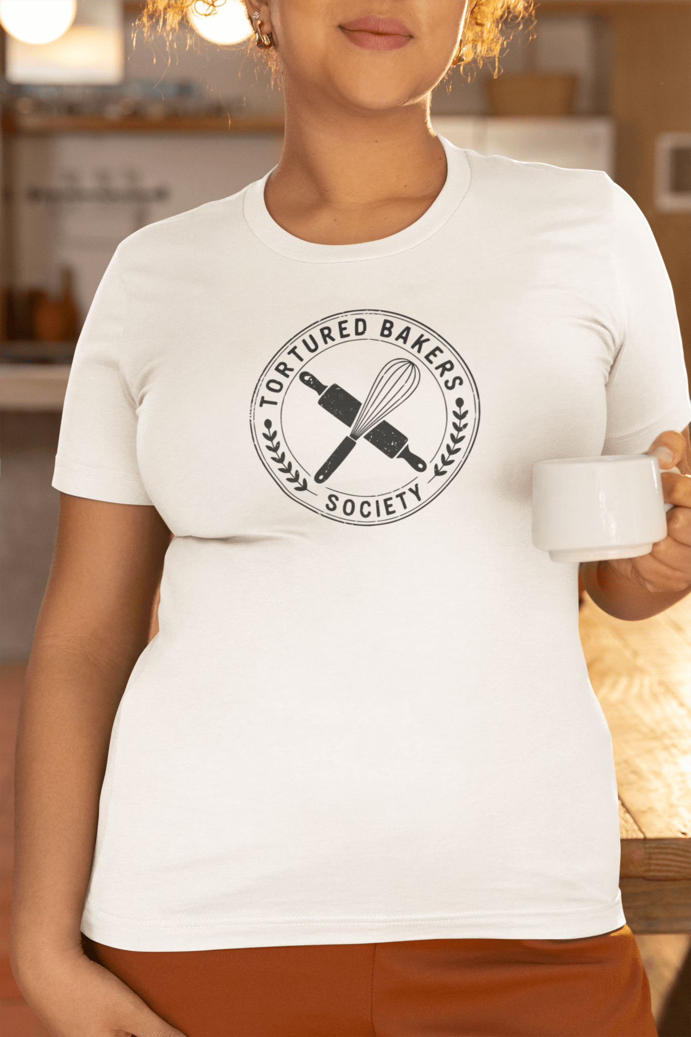 Tortured Bakers Society Shirt Kitchen Humor Graphic Tee - Inken Image