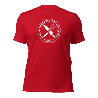 Tortured Bakers Society Shirt Kitchen Humor Graphic Tee - Inken Image