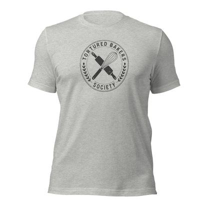 Tortured Bakers Society Shirt Kitchen Humor Graphic Tee - Inken Image