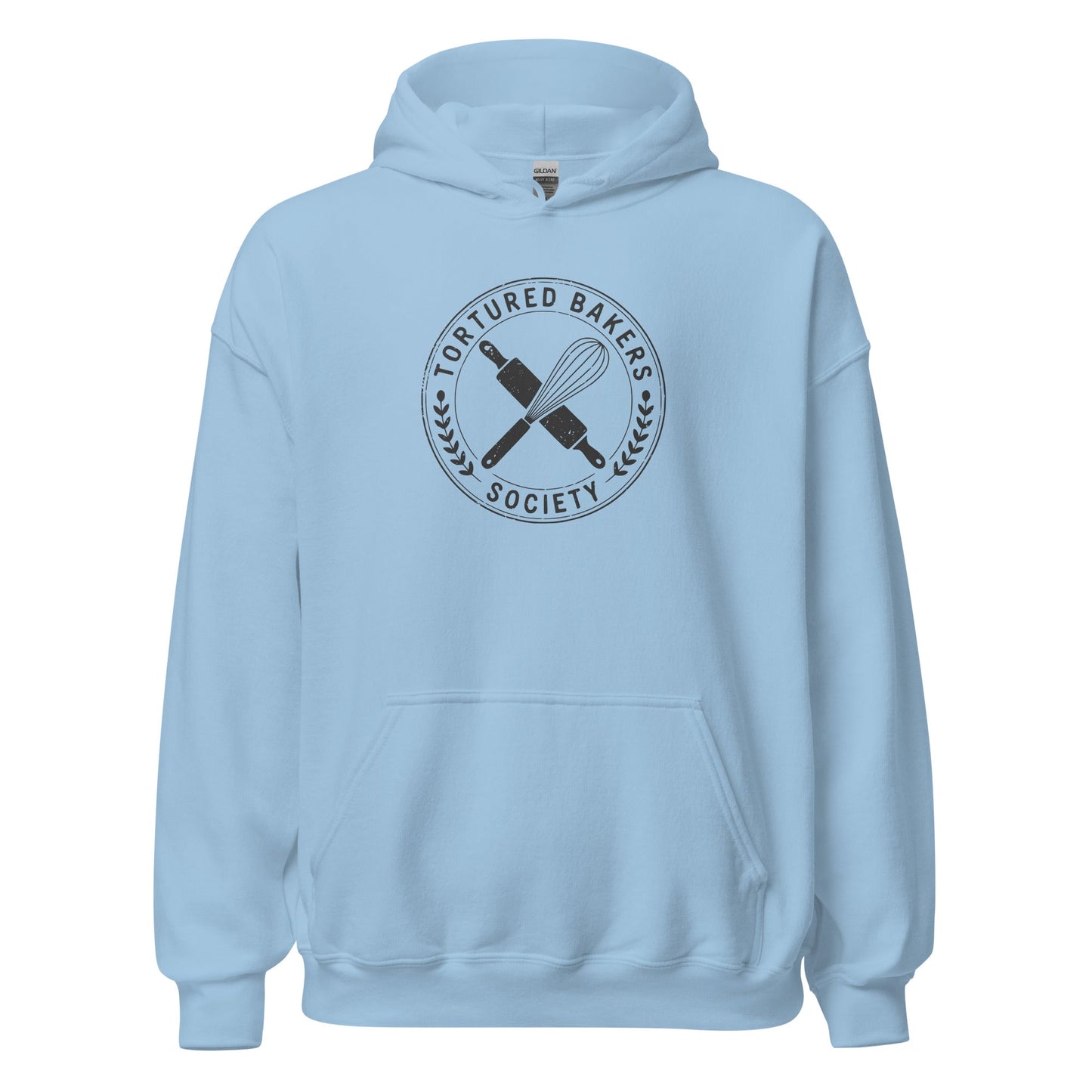 Tortured Bakers Society Sweatshirt Kitchen Humor Graphic Hoodie - Inken Image
