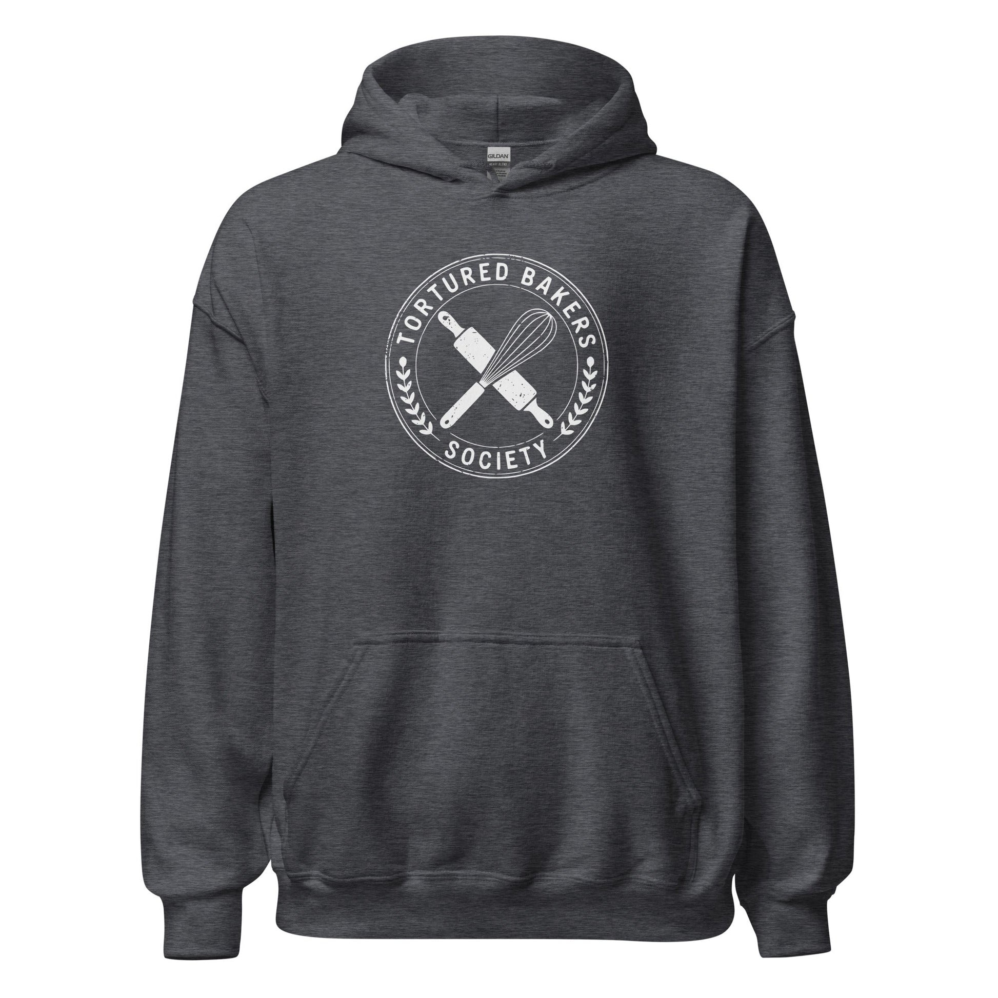 Tortured Bakers Society Sweatshirt Kitchen Humor Graphic Hoodie - Inken Image