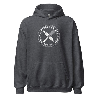 Tortured Bakers Society Sweatshirt Kitchen Humor Graphic Hoodie - Inken Image