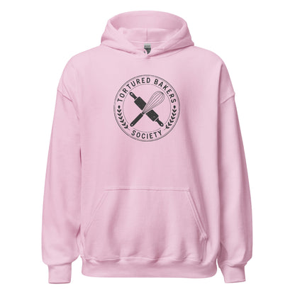 Tortured Bakers Society Sweatshirt Kitchen Humor Graphic Hoodie - Inken Image