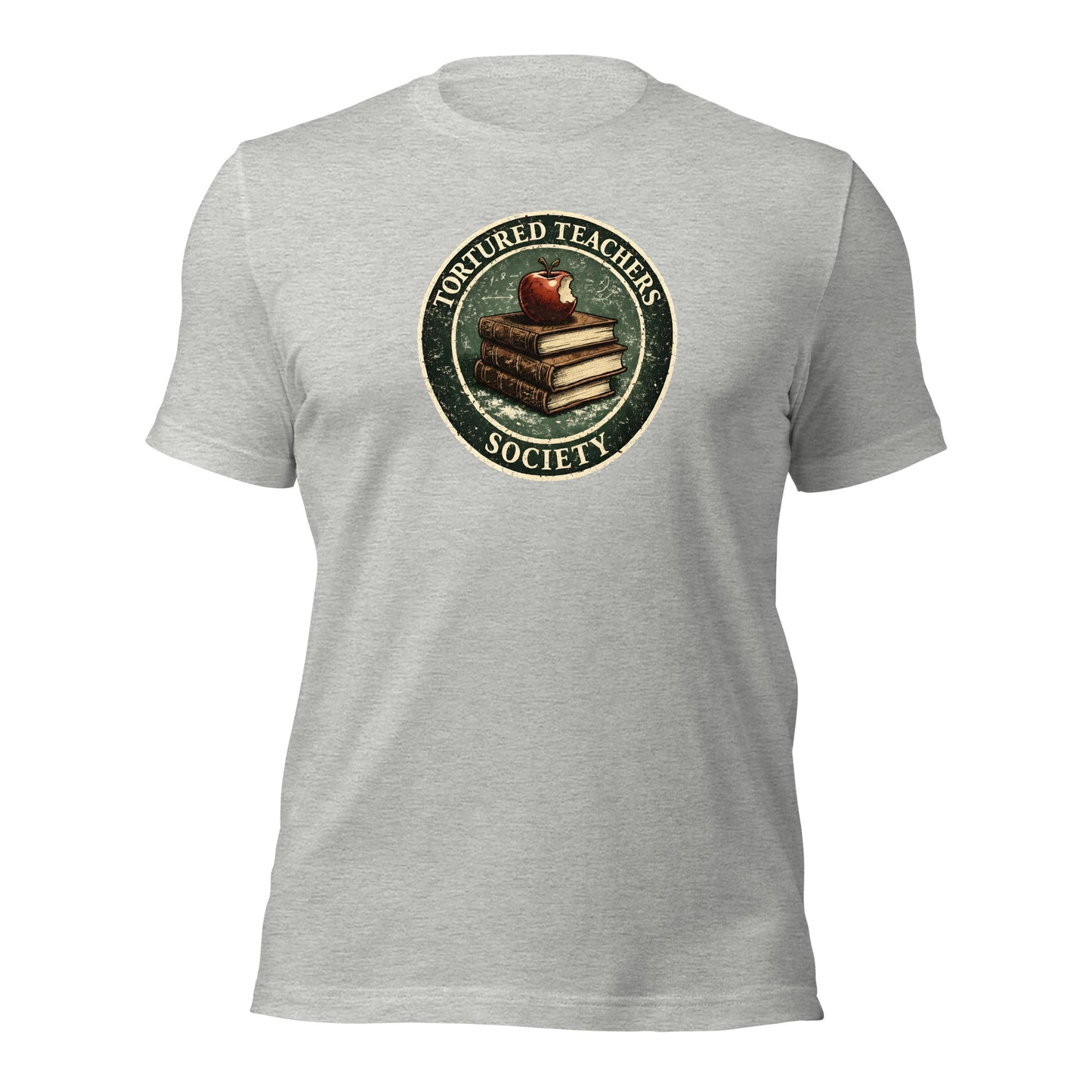 Tortured Teachers Society Shirt Classroom Humor Graphic Tee - Inken Image