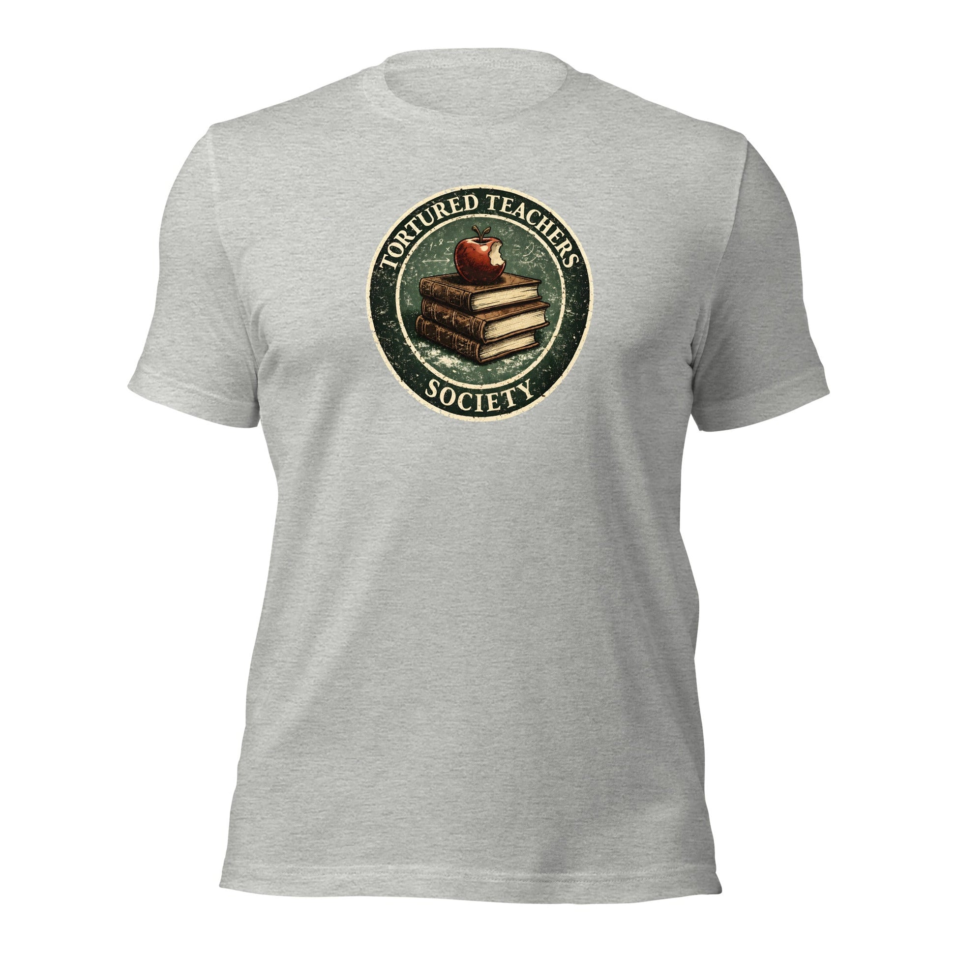 Tortured Teachers Society Shirt Classroom Humor Graphic Tee - Inken Image