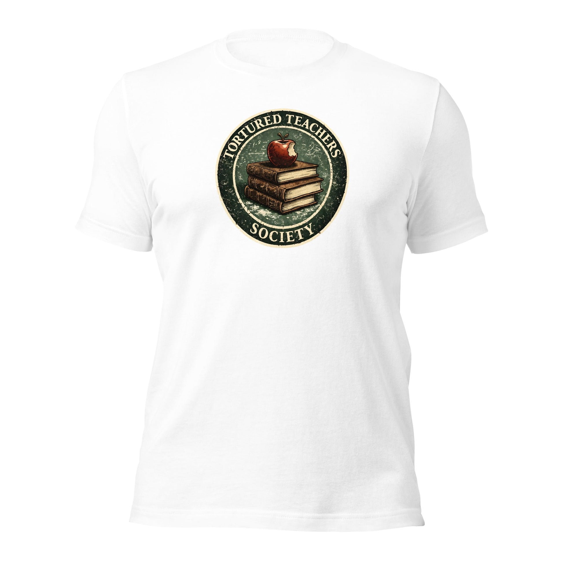 Tortured Teachers Society Shirt Classroom Humor Graphic Tee - Inken Image