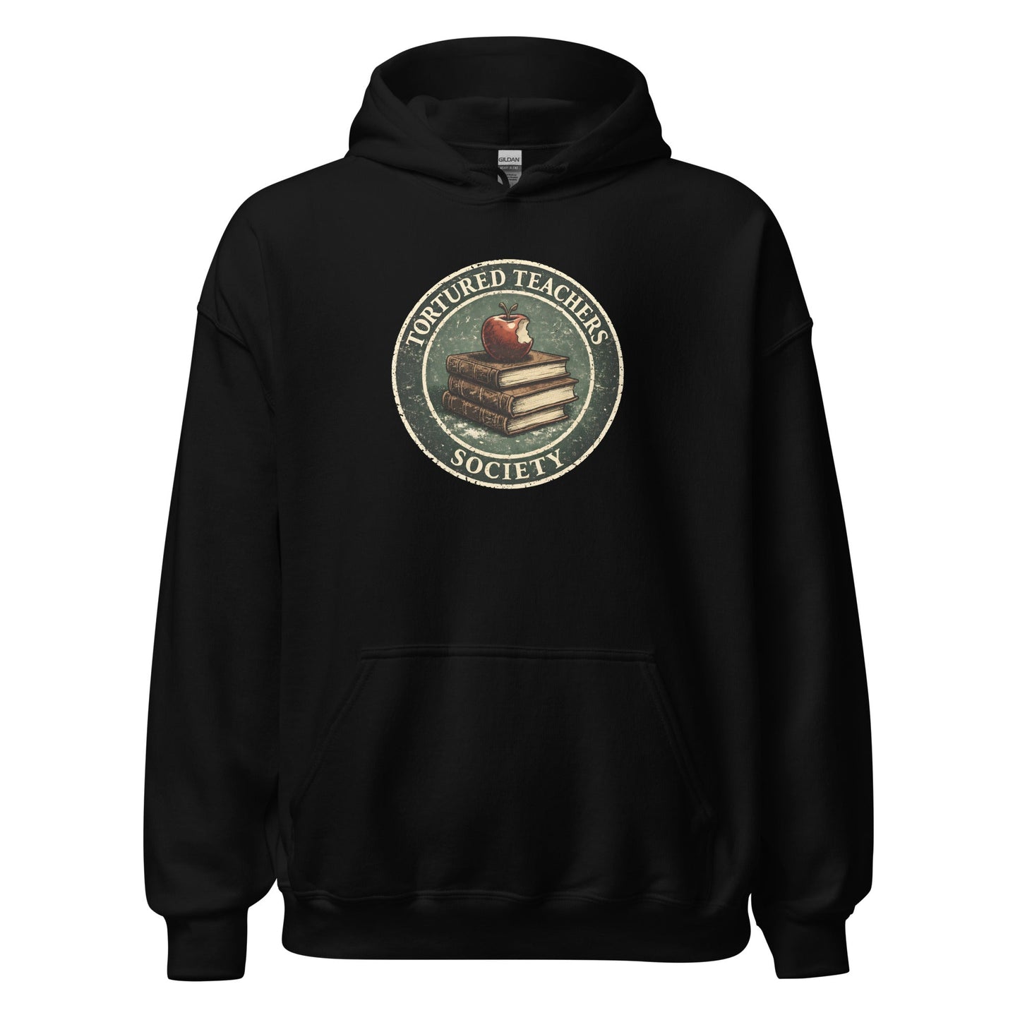 Tortured Teachers Society Sweatshirt Classroom Humor Graphic Hoodie - Inken Image