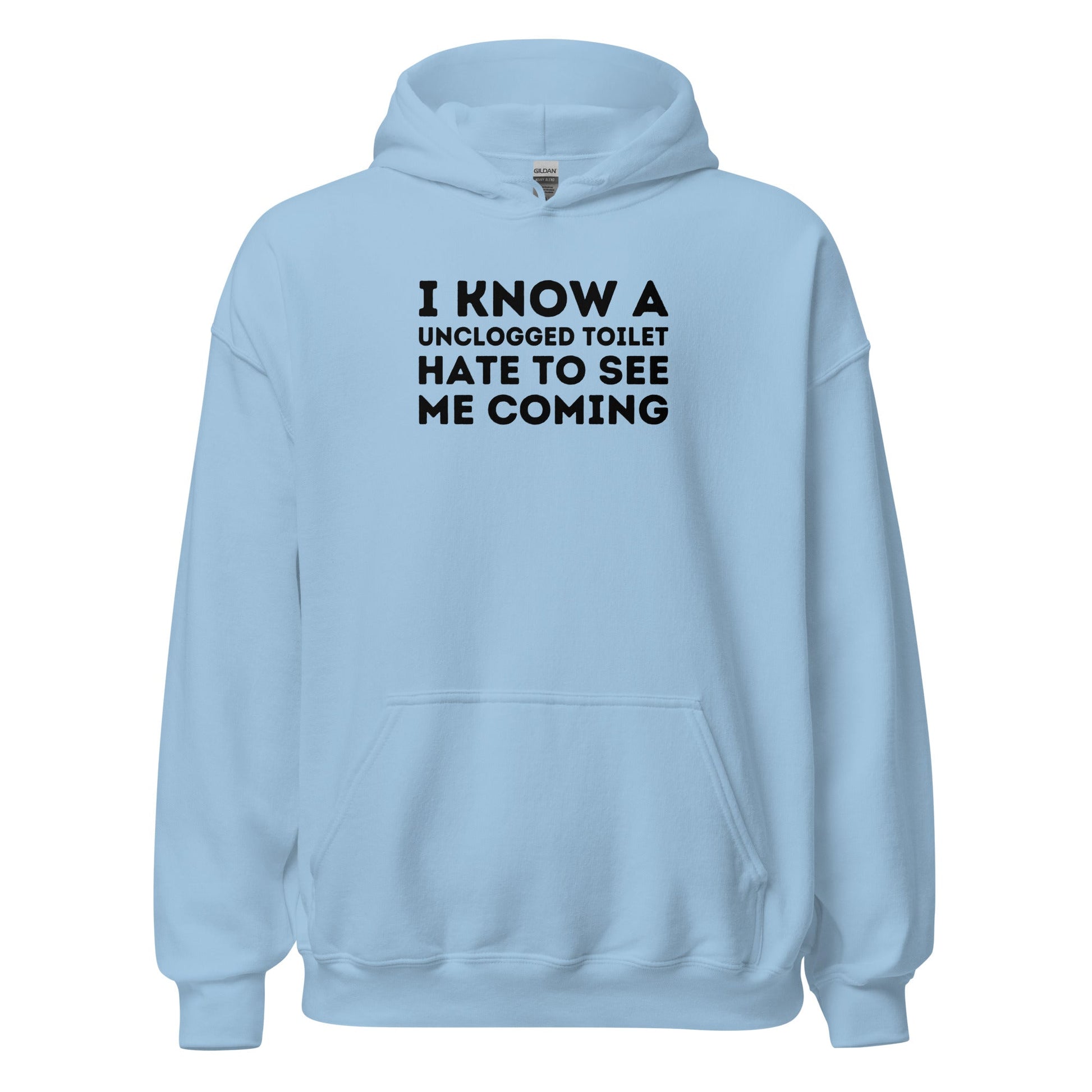 Unclogged Funny Plumber Parody Vintage Pipe Wrench Graphic Humor Hoodie - Inken Image