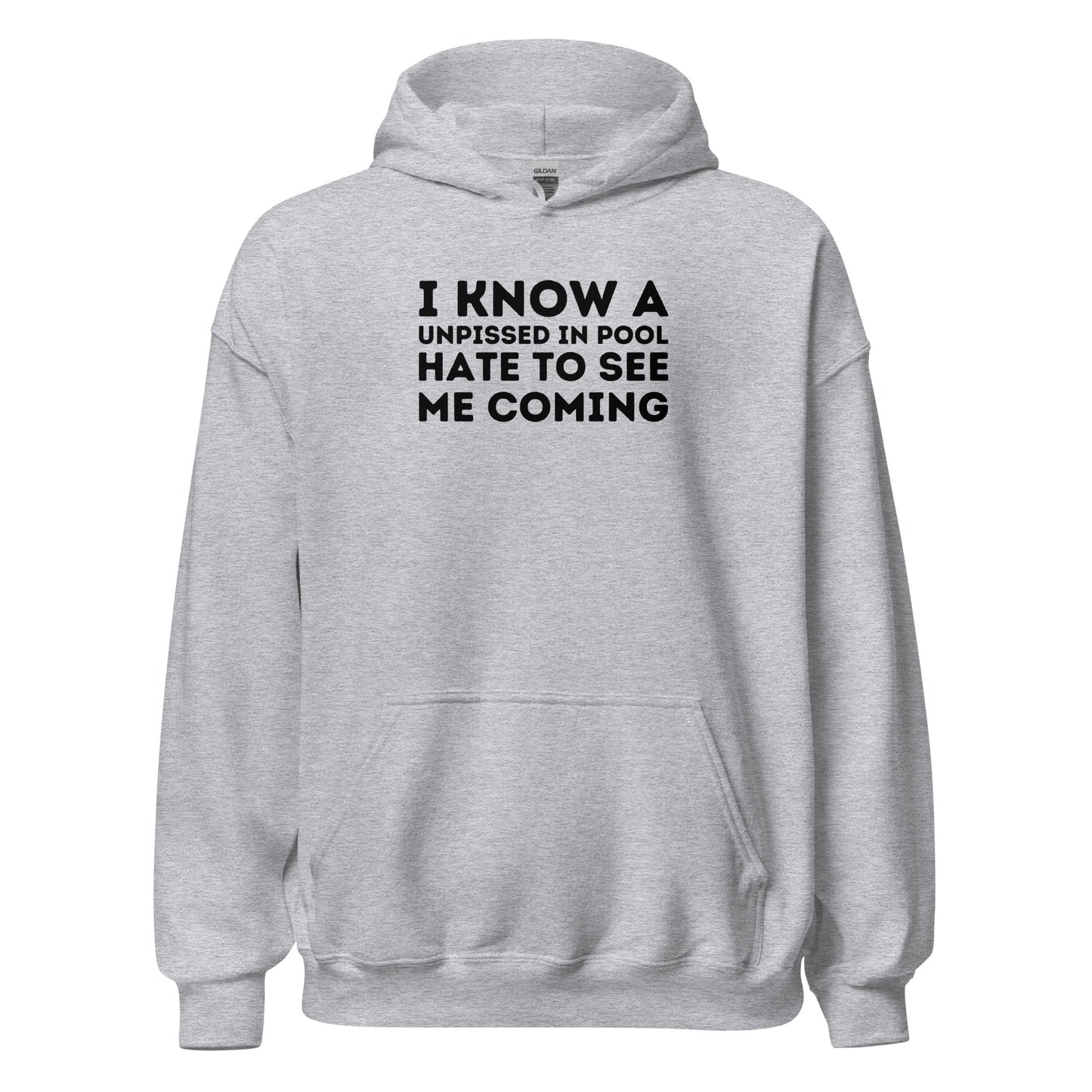 Unpissed Funny Parody Graphic Humor Hoodie - Inken Image