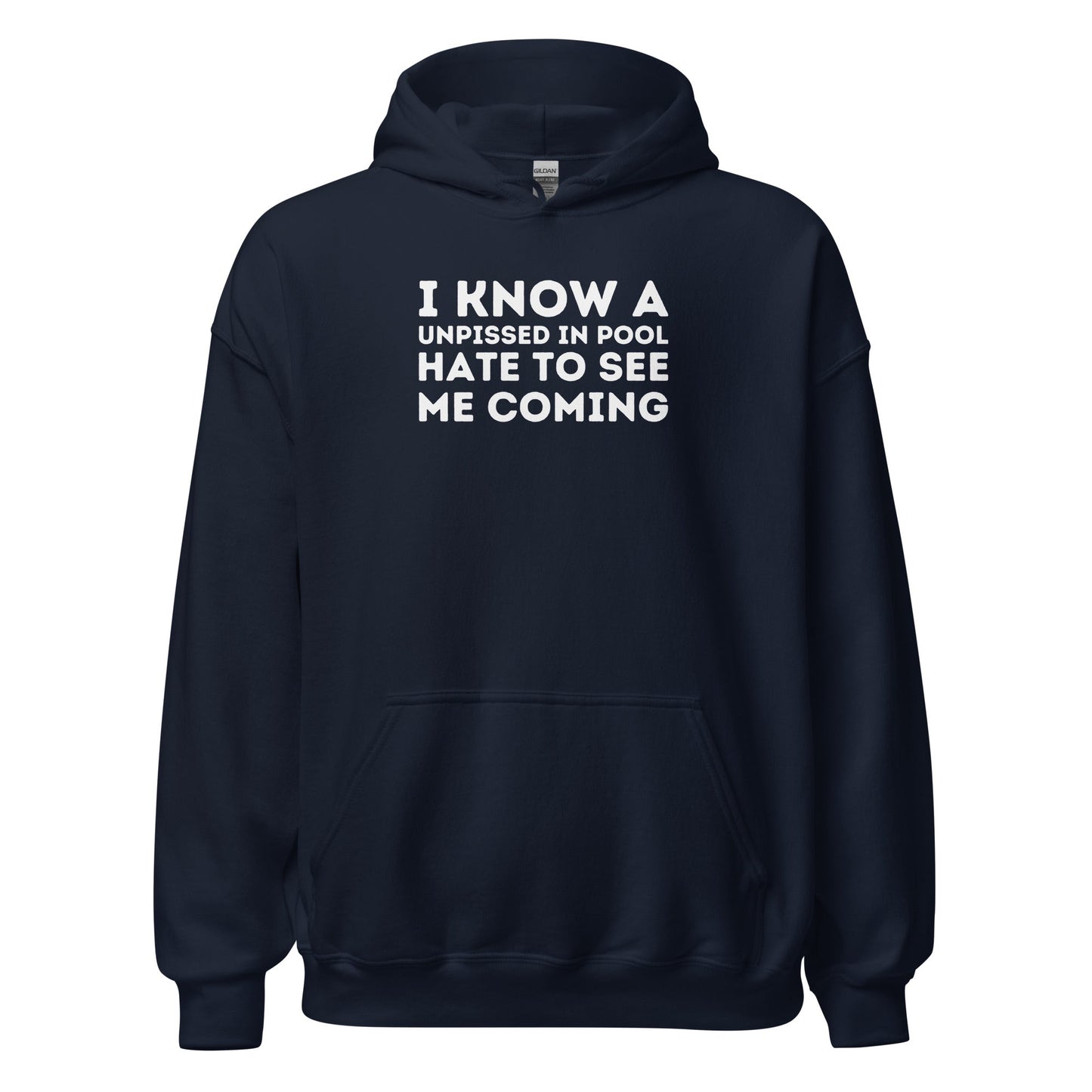 Unpissed Funny Parody Graphic Humor Hoodie - Inken Image