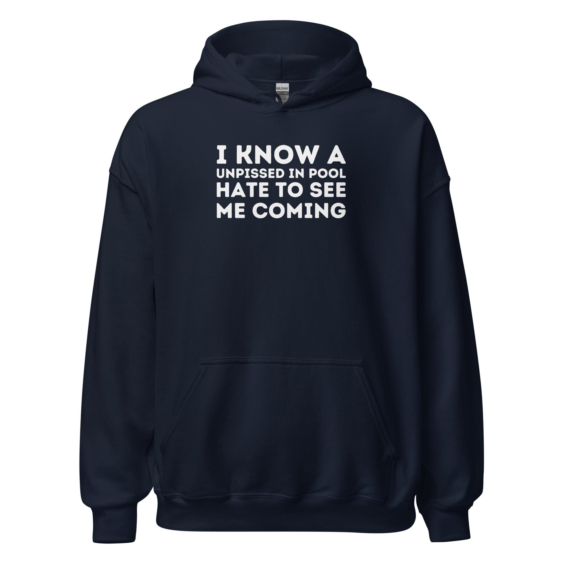 Unpissed Funny Parody Graphic Humor Hoodie - Inken Image