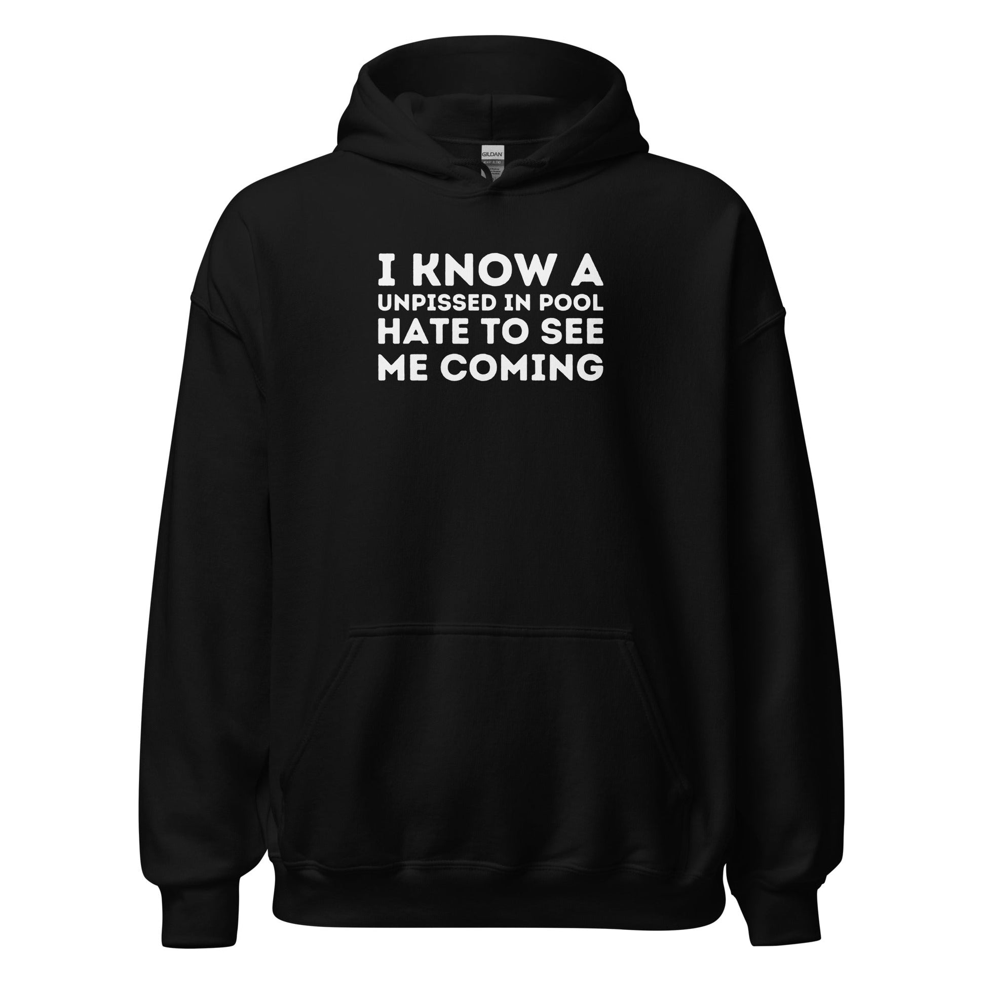 Unpissed Funny Parody Graphic Humor Hoodie - Inken Image