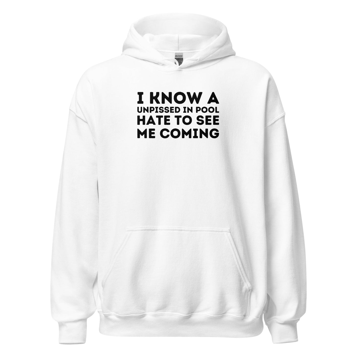 Unpissed Funny Parody Graphic Humor Hoodie - Inken Image
