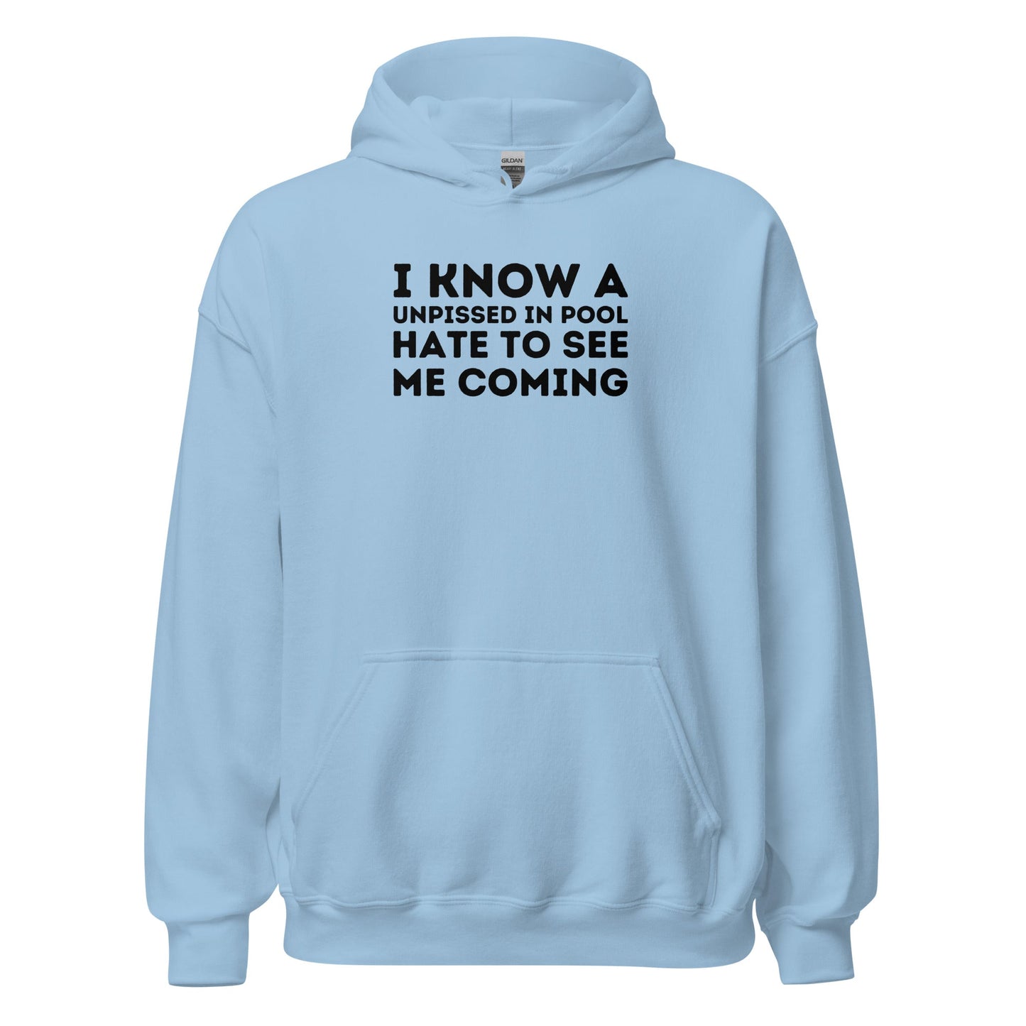 Unpissed Funny Parody Graphic Humor Hoodie - Inken Image