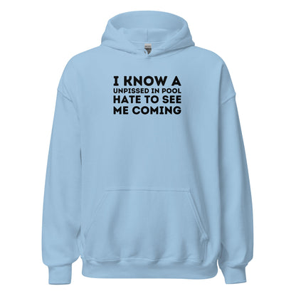 Unpissed Funny Parody Graphic Humor Hoodie - Inken Image