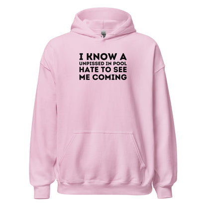 Unpissed Funny Parody Graphic Humor Hoodie - Inken Image