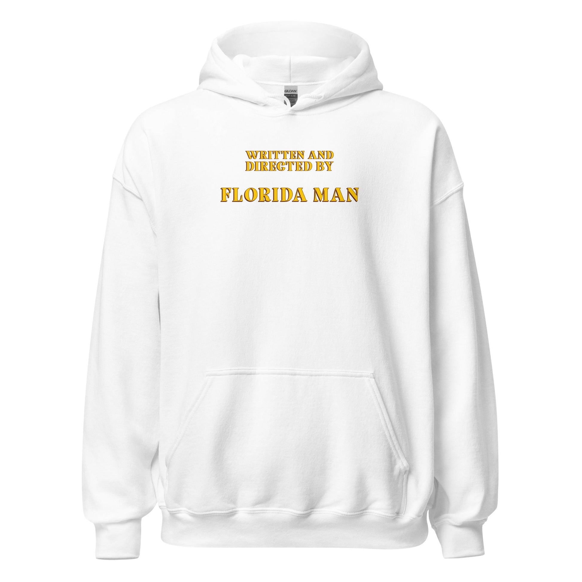 Written and Directed by Florida Man Hoodie - Inken Image