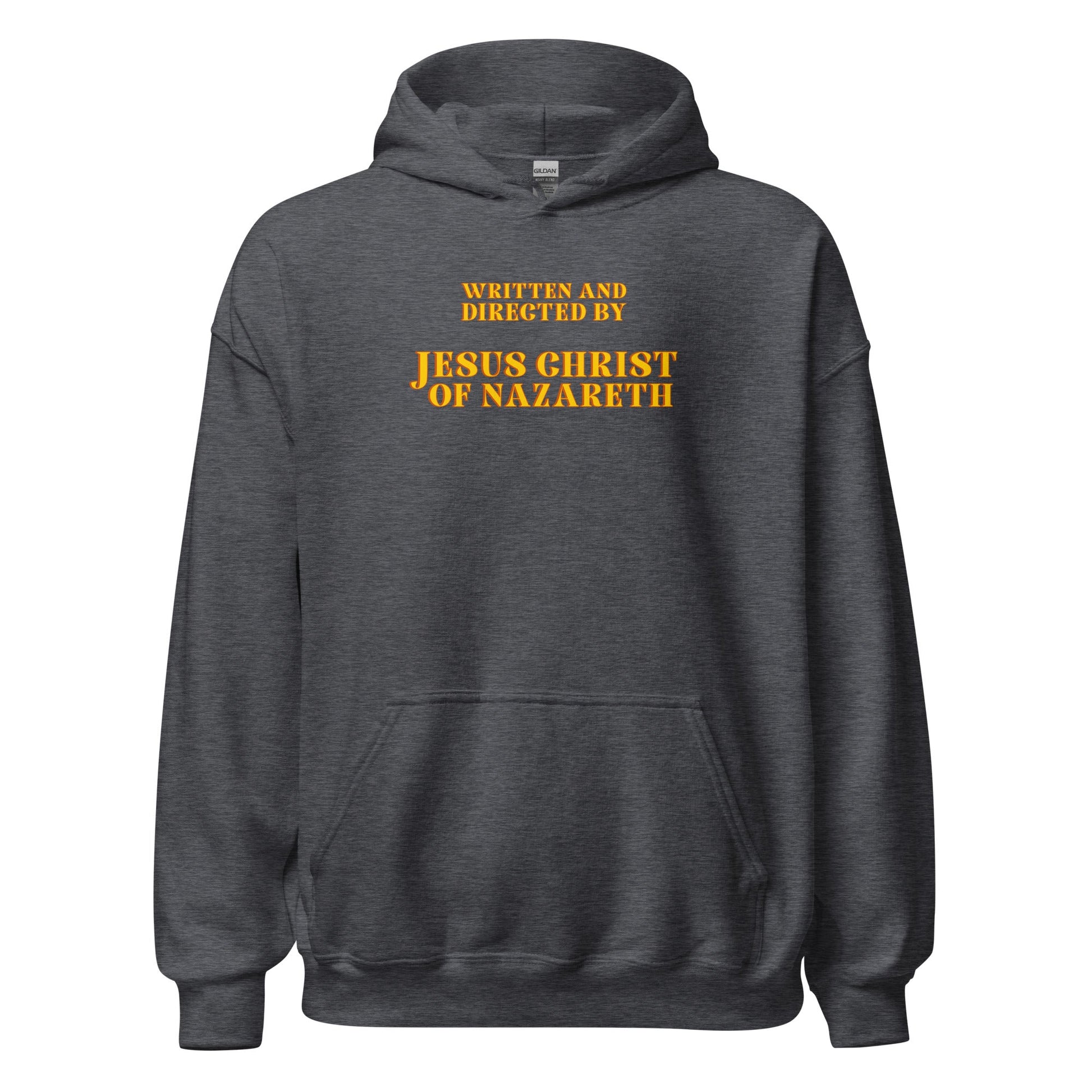 Written and Directed by Jesus Christ Of Nazareth Hoodie - Inken Image