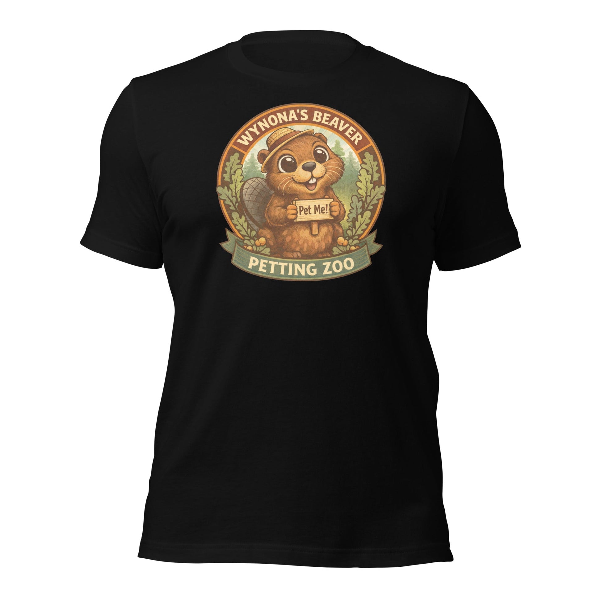 Wynona's Beaver Petting Zoo Shirt Funny Vintage Beaver Tee - Inken Image