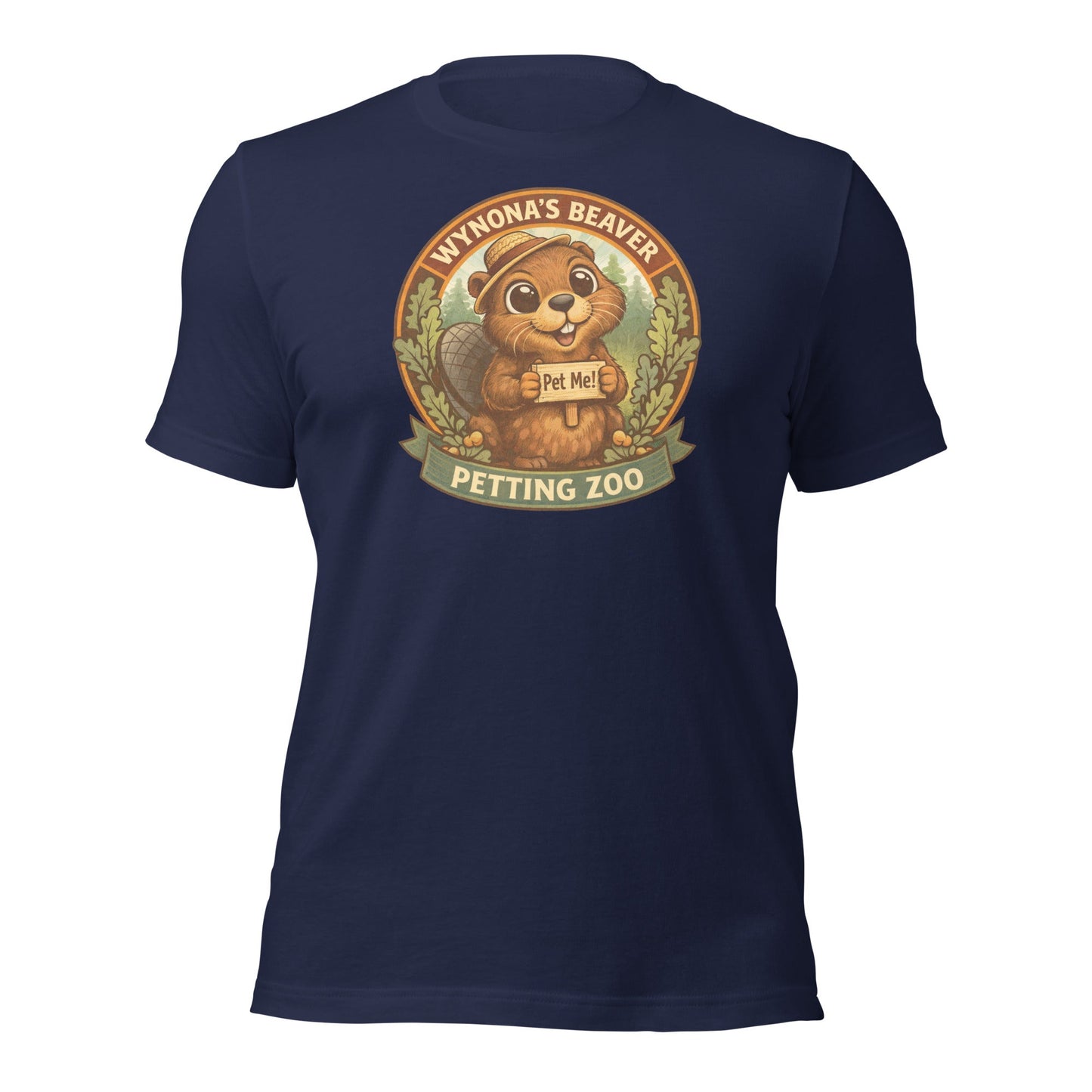 Wynona's Beaver Petting Zoo Shirt Funny Vintage Beaver Tee - Inken Image
