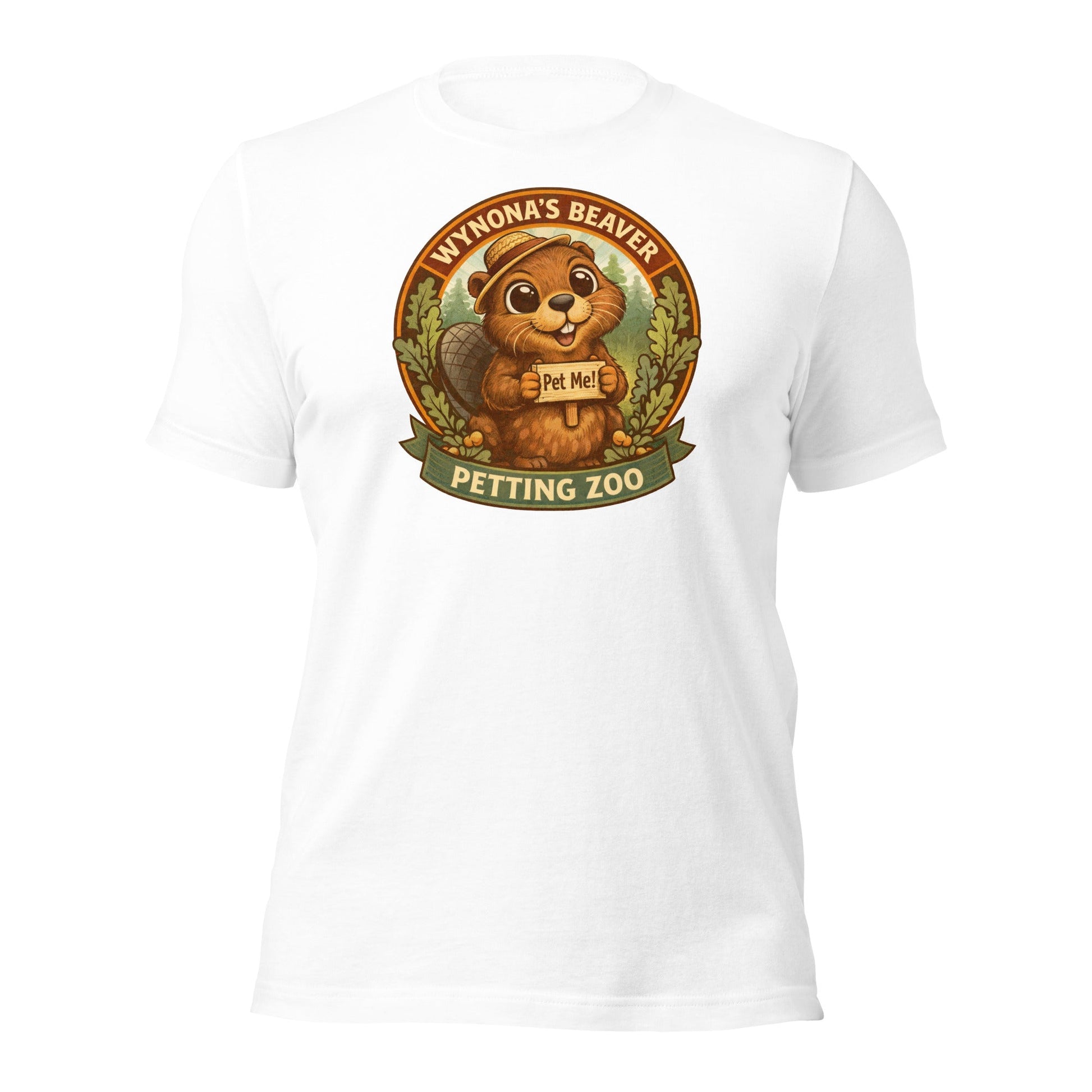Wynona's Beaver Petting Zoo Shirt Funny Vintage Beaver Tee - Inken Image