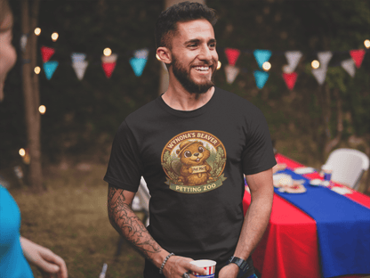 Wynona's Beaver Petting Zoo Shirt Funny Vintage Beaver Tee - Inken Image