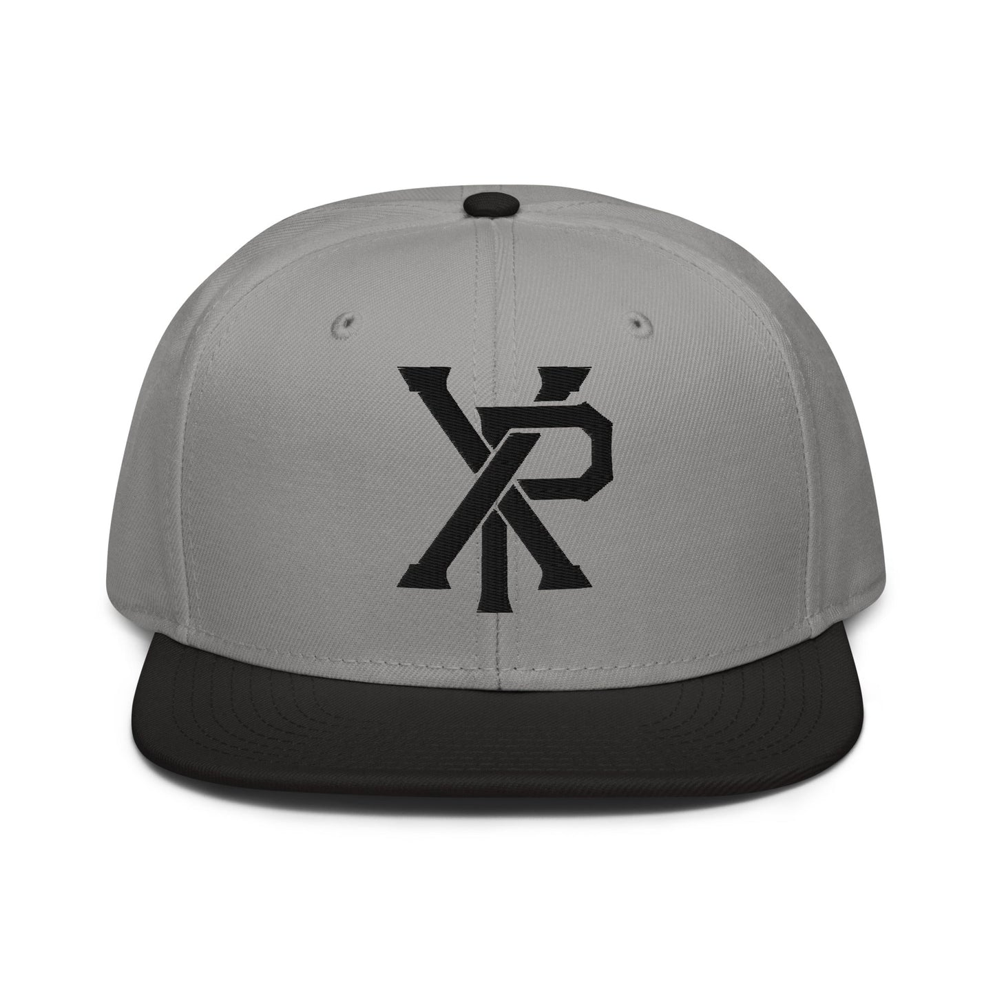 XP Chi Rho Modern Christian 3D Puff Embroidery Snapback Hat - Inken Image