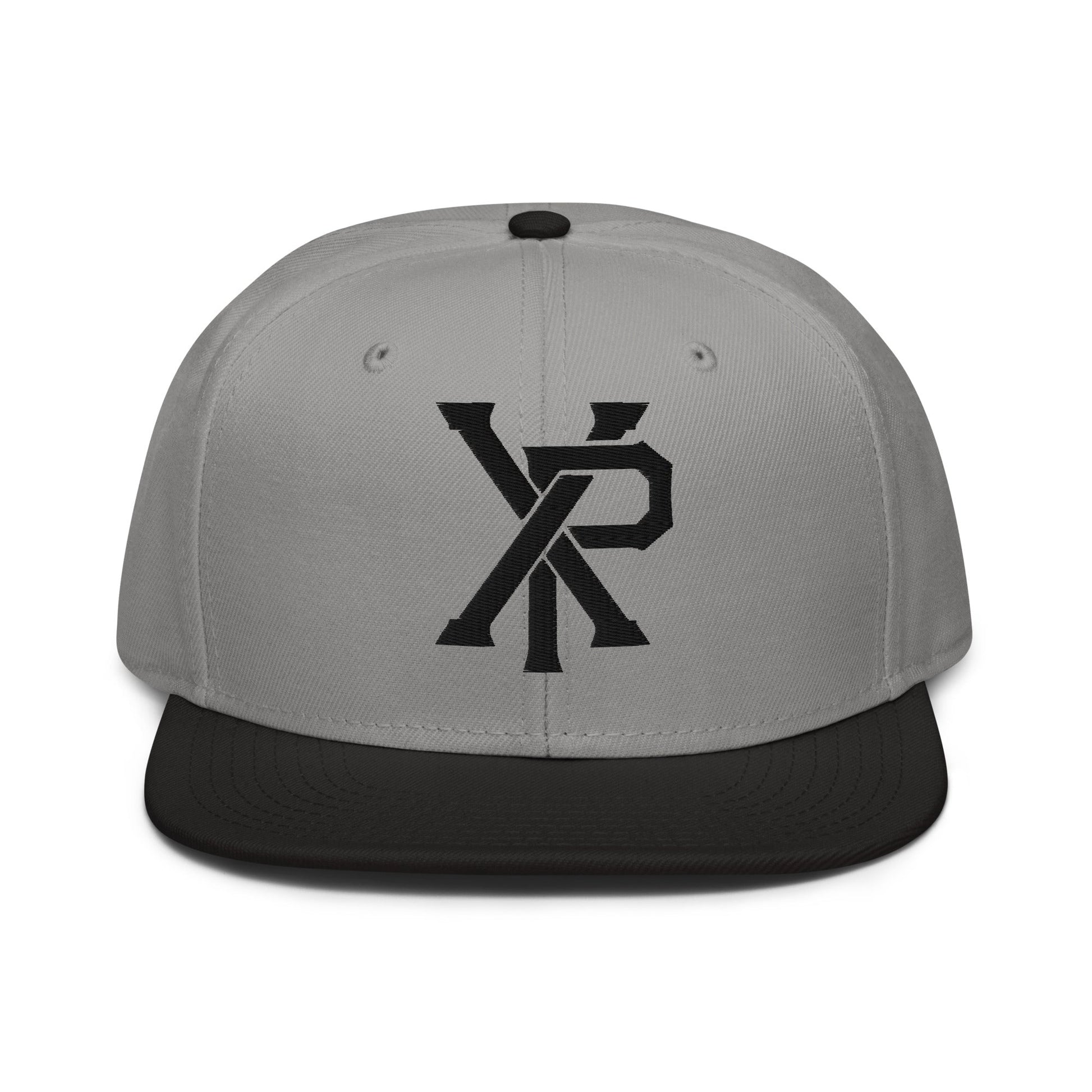 XP Chi Rho Modern Christian 3D Puff Embroidery Snapback Hat - Inken Image